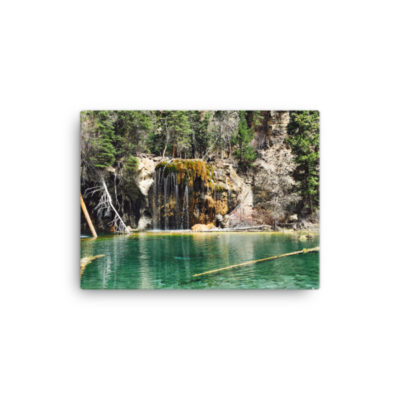 Hanging Lake, Canvas Print